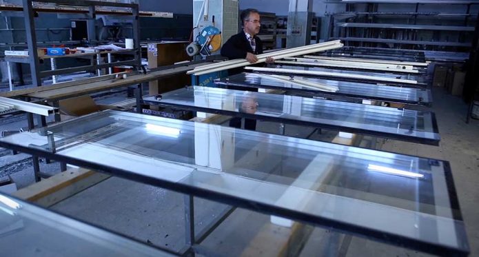 Manufacturing Process of Orion - Double Glazed System